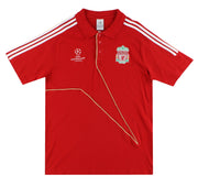 2009-10 Liverpool adidas Champions League Polo Shirt L