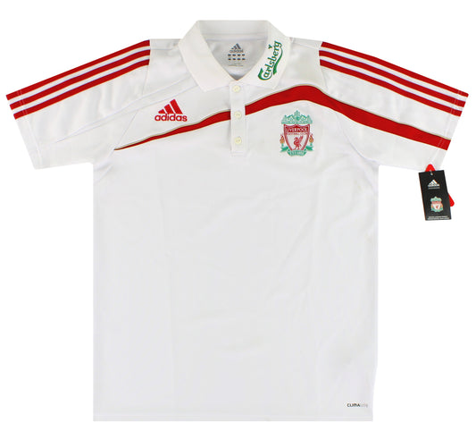2009-10 Liverpool adidas Climalite Polo Shirt *w/tags* M