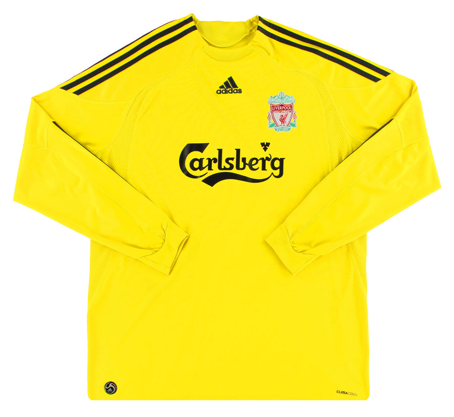 2009-10 Liverpool adidas Goalkeeper Shirt L