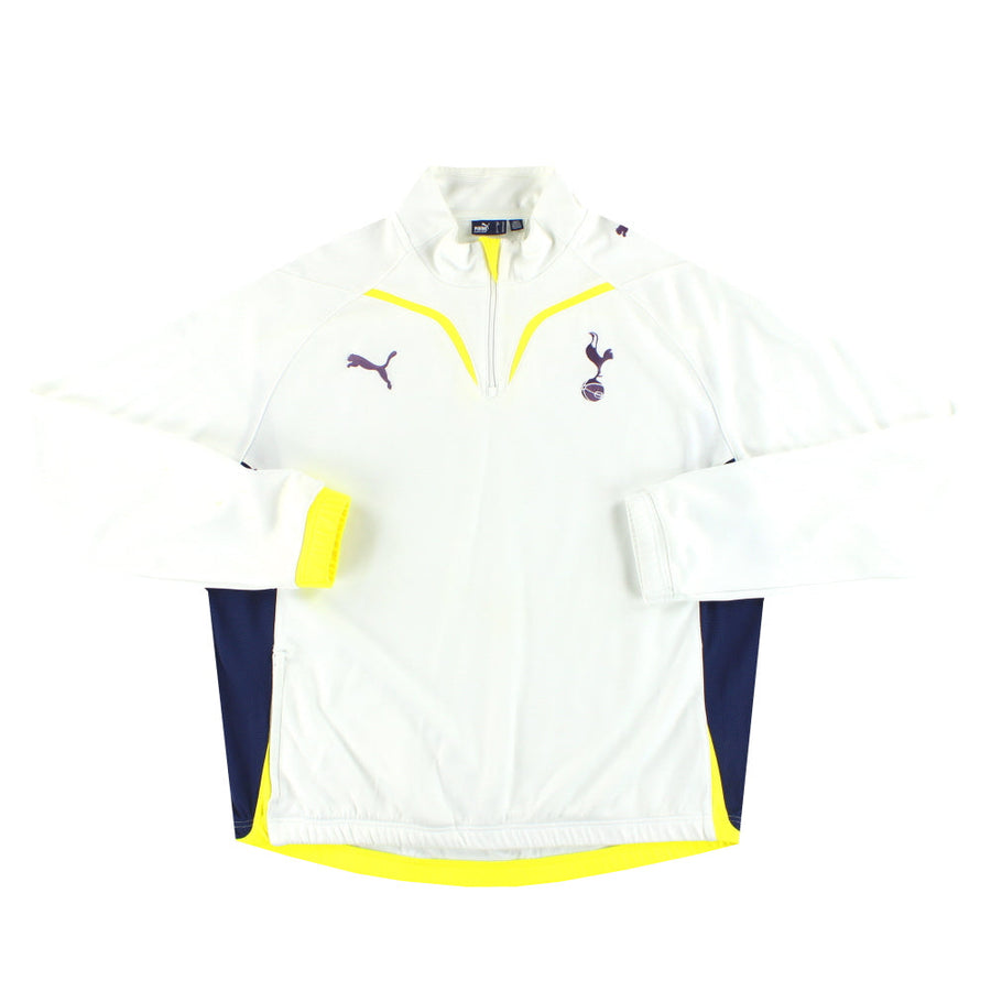 2009-10 Tottenham Puma 1/4 Zip Trainings-Oberteil XL
