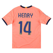 2009-11 Barcelona Nike Auswärtstrikot Henry #14 Jungen L