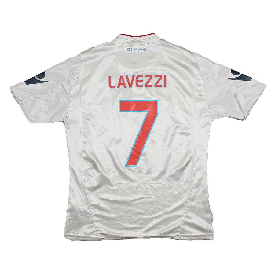 2009/10 Napoli Lavezzi #7 Auswärtstrikot (M) Macron