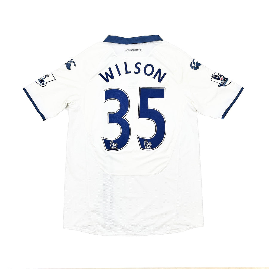 2009/10 Portsmouth Wilson #35 *getragen gegen Manchester United* Auswärtstrikot (L) Canterbury