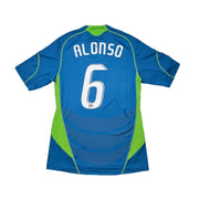 2009/10 Seattle Sounders Alonso #6 *Signiertes* Auswärtstrikot (S) Adidas