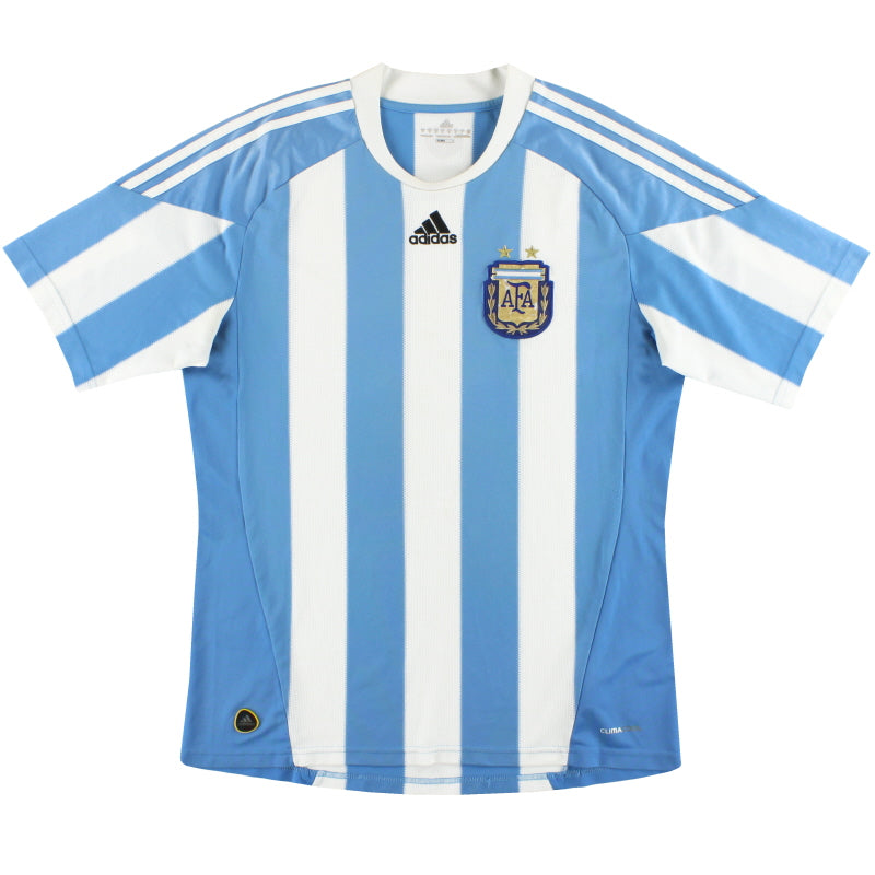 2010-11 Argentinien adidas Heimtrikot M