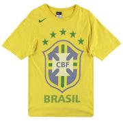 2010-11 Brasilien Nike Freizeit-T-Shirt S