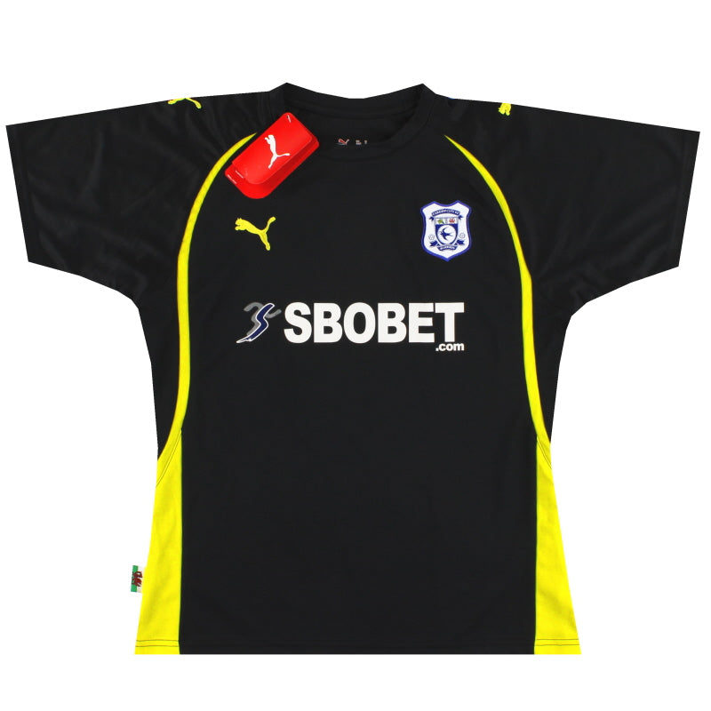 2010-11 Cardiff City Puma Auswärtstrikot *mit Etiketten* Damen 12 M