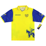 2010-11 Chievo Verona Givova Heimtrikot *Neu mit Etikett* XXL