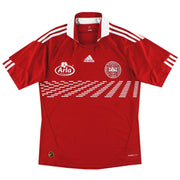 2010-11 Dänemark adidas Heimtrikot S