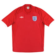 2010-11 England Umbro Auswärtstrikot XL