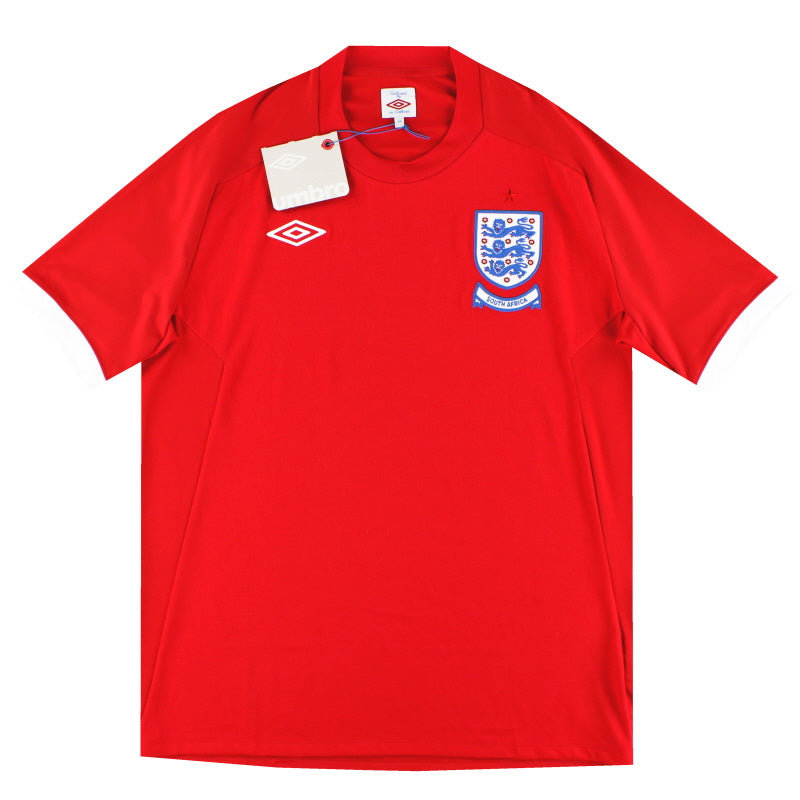 2010-11 England Umbro Auswärtstrikot 'Südafrika' *m. Etiketten* XL