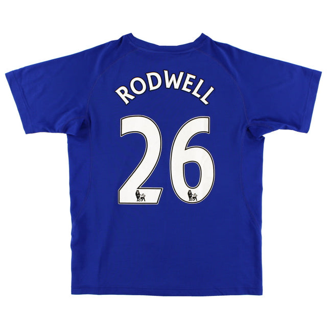 2010-11 Everton Le Coq Sportif Home Shirt Rodwell #26 L