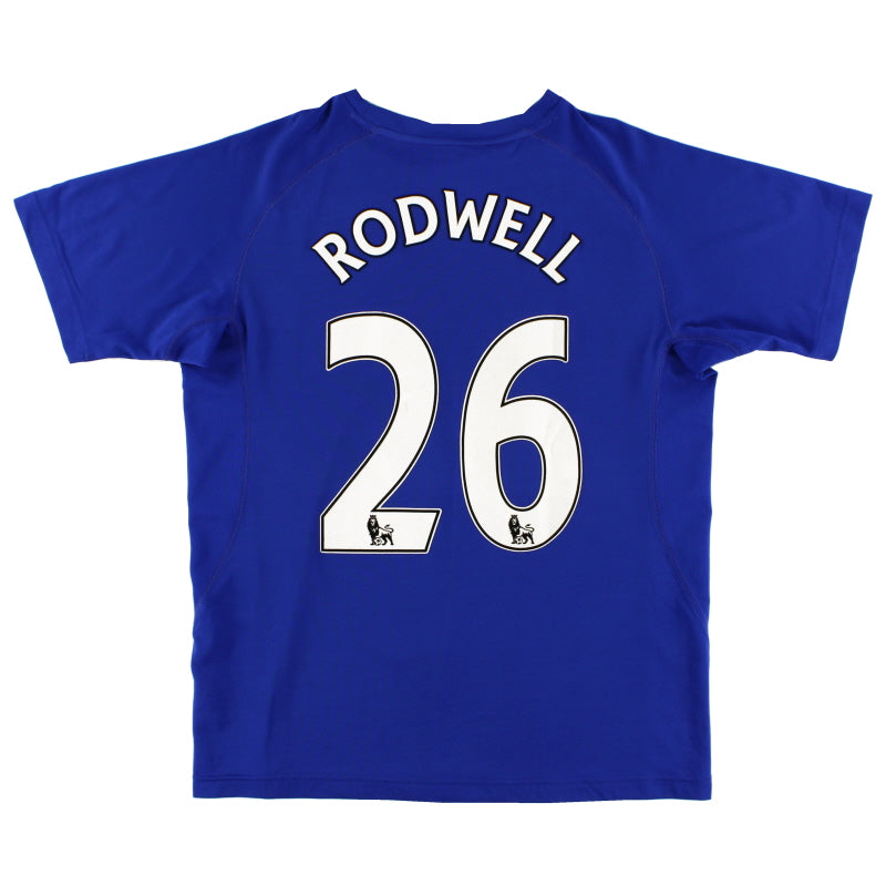 2010/11 Everton Le Coq Sportif Heimtrikot Rodwell #26 L