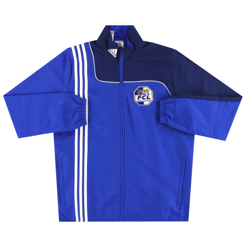 2010-11 FC Luzern adidas Trainingsjacke XL.Jungen