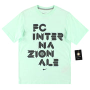 2010-11 Inter Mailand Nike Grafik-T-Shirt *BNIB* Jungen M