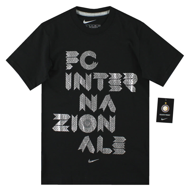 2010-11 Inter Mailand Nike Grafik-T-Shirt *BNIB* S.Jungen