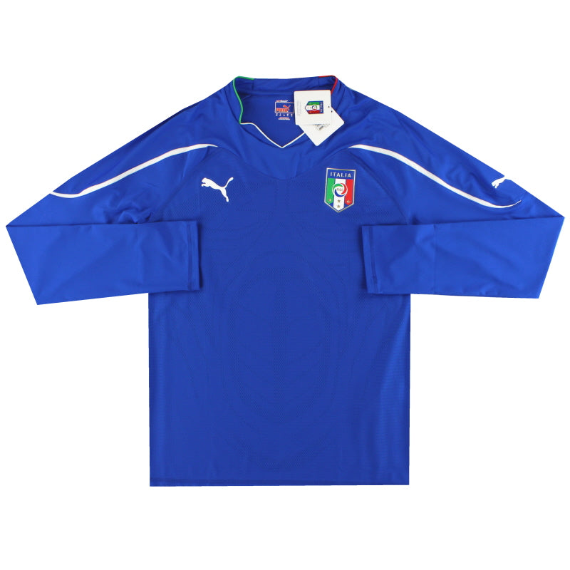 2010-11 Italien Player Issue Heimtrikot langarm *mit Etiketten* XL