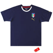 2010-11 Italien Puma Rundhals-T-Shirt *NEU M. ETIKETT* XS