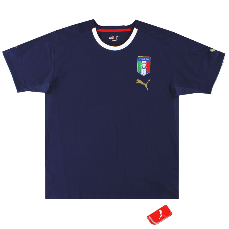 2010-11 Italien Puma Rundhals-T-Shirt *NEU M. ETIKETT* XS