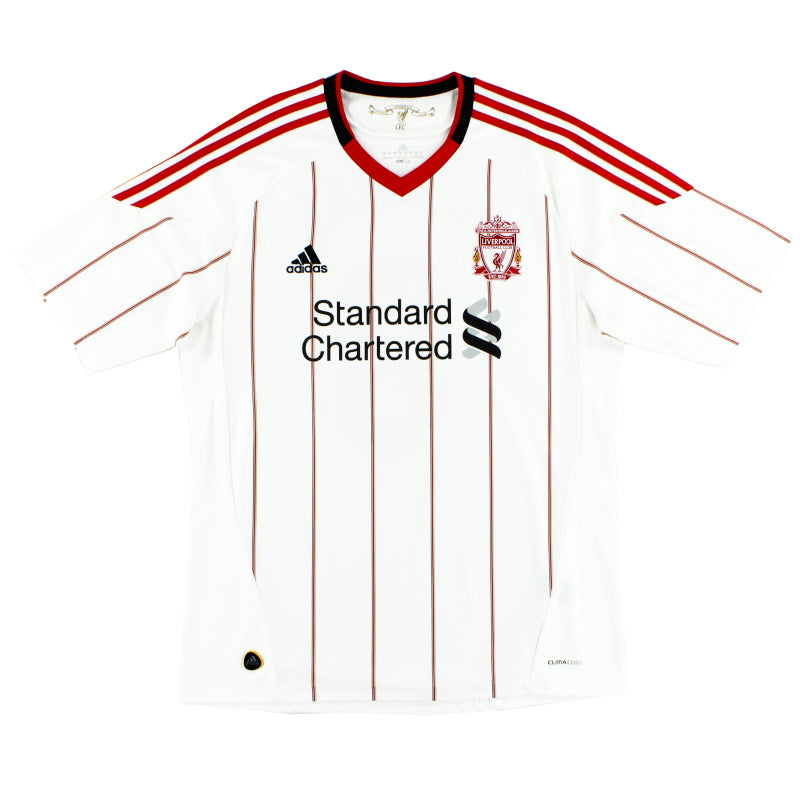 2010-11 Liverpool Adidas Auswärtstrikot XXL