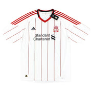 2010-11 Liverpool Adidas Auswärtstrikot *m/Etiketten* S