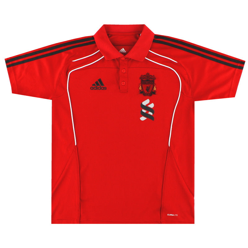 2010-11 Liverpool adidas Polo-Shirt M