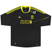 2010-11 Liverpool adidas Auswärtstrikot L/S *m. Etiketten* XXXL