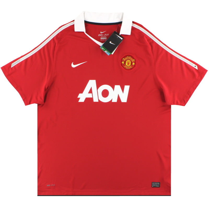 2010/11 Manchester United Nike Heimtrikot *m. Etikett* XXL
