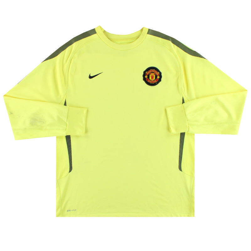 2010-11 Manchester United Nike Trainings-Sweatshirt XL