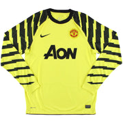 2010-11 Manchester United Nike Torwart Trikot Gr. Jungen M