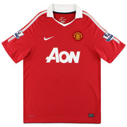 2010-11 Manchester United Nike Heimtrikot XXXL