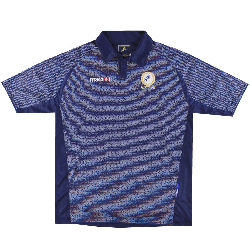2010-11 Millwall Macron „125 Jahre“ Jubiläumstrikot XXL