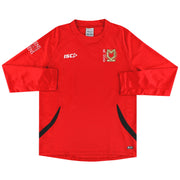 2010-11 MK Dons ISC Trainingsoberteil M / Exzellent / Medium