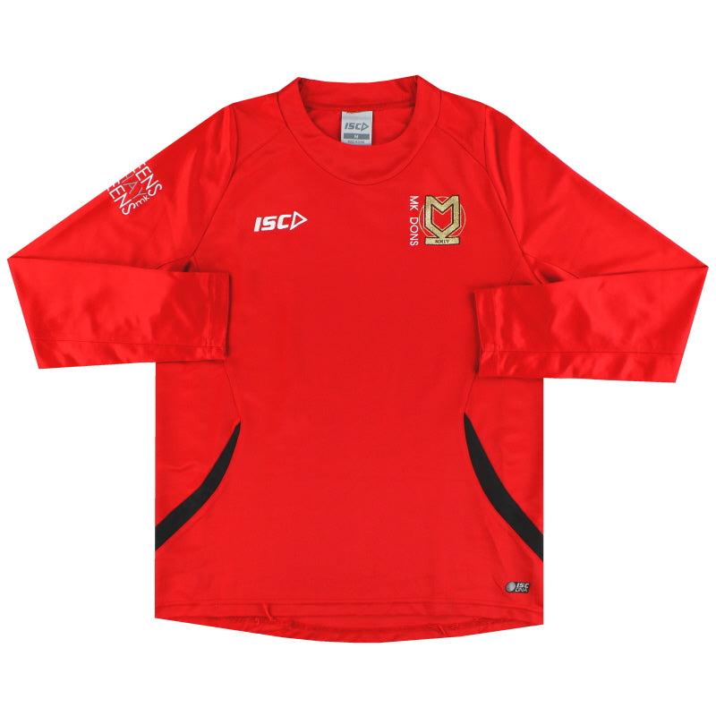 2010-11 MK Dons ISC Trainingsoberteil M / Exzellent / Medium