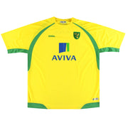 2010-11 Norwich City Heimtrikot XXXL