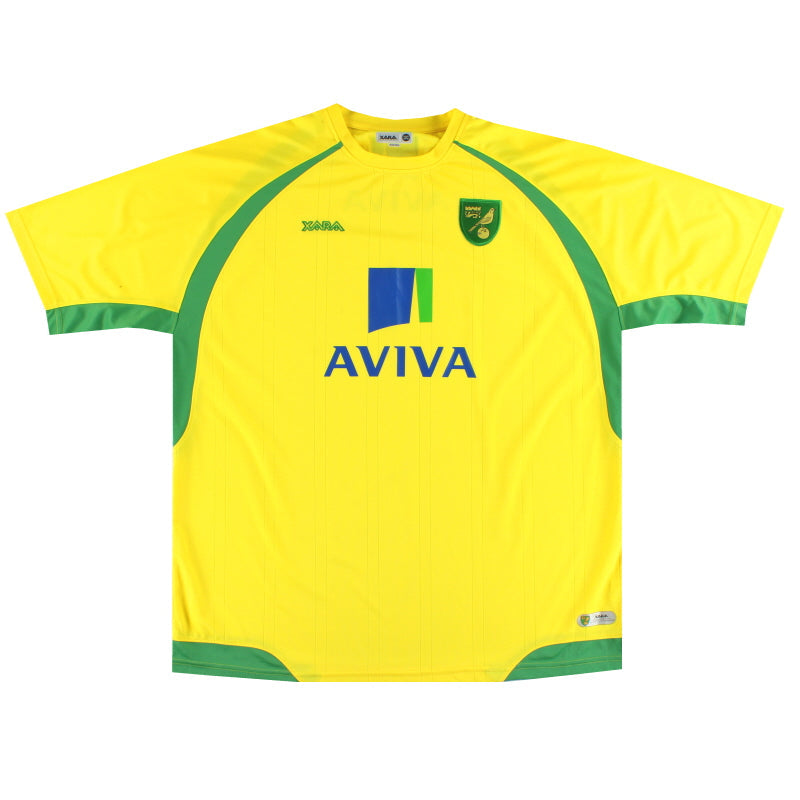 2010-11 Norwich City Heimtrikot XXXL