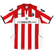 2010-11 Sheffield United Macron Heimtrikot *Neuwertig* L