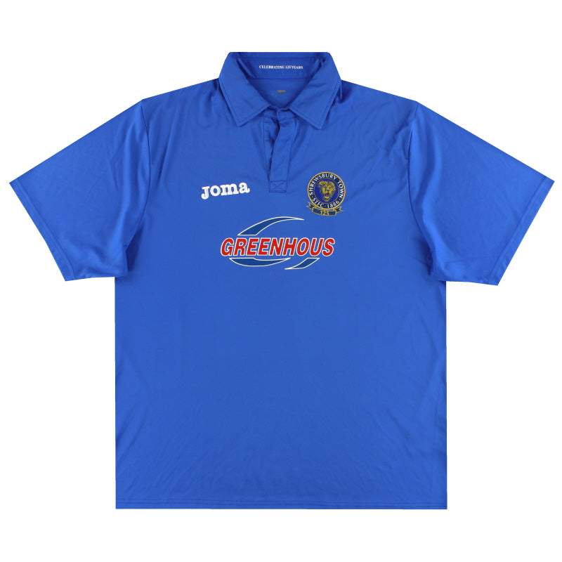 2010-11 Shrewsbury Joma '125th Years' Heimtrikot XXL