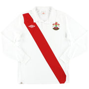 2010-11 Southampton Umbro „125 Years“ Heimtrikot L/S *Neuwertig* XL