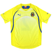 2010-11 Villarreal Puma Spielerversion Trainingsshirt #2 L