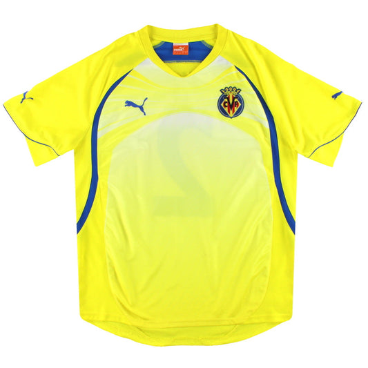 2010-11 Villarreal Puma Player Issue Training Shirt #2 L
