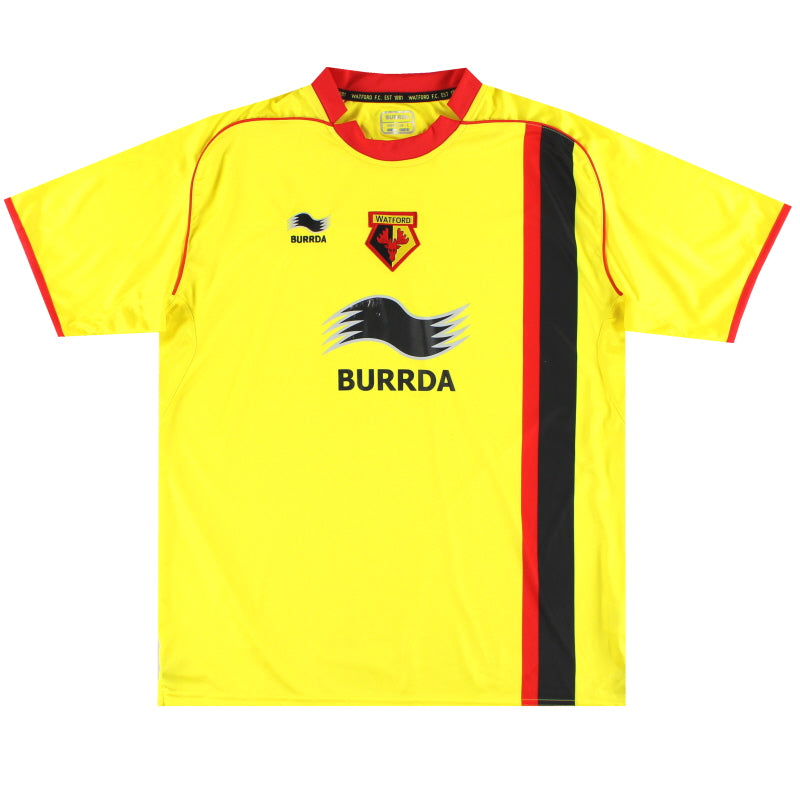 2010-11 Watford Burrda Heimtrikot L
