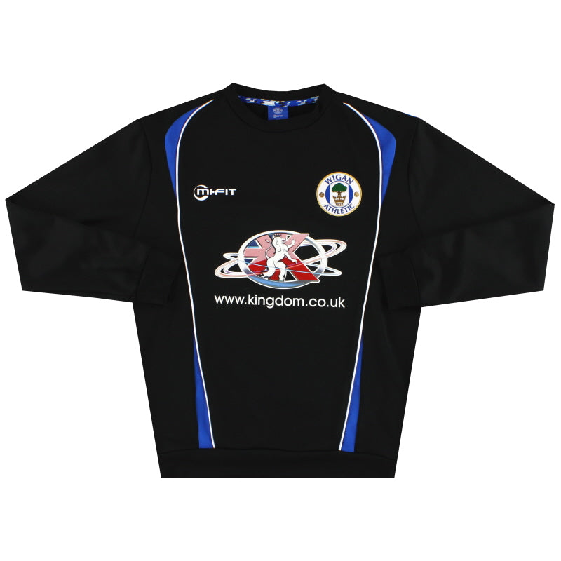 2010-11 Wigan Mi-Fit Trainings-Sweatshirt (Spielerversion) M