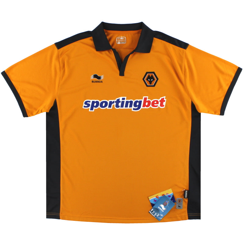 2010-11 Wolves Burrda Heimtrikot *m/Etiketten* XXL