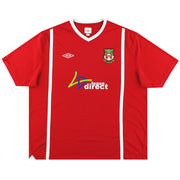 2010-11 Wrexham Umbro Heimtrikot XXXL