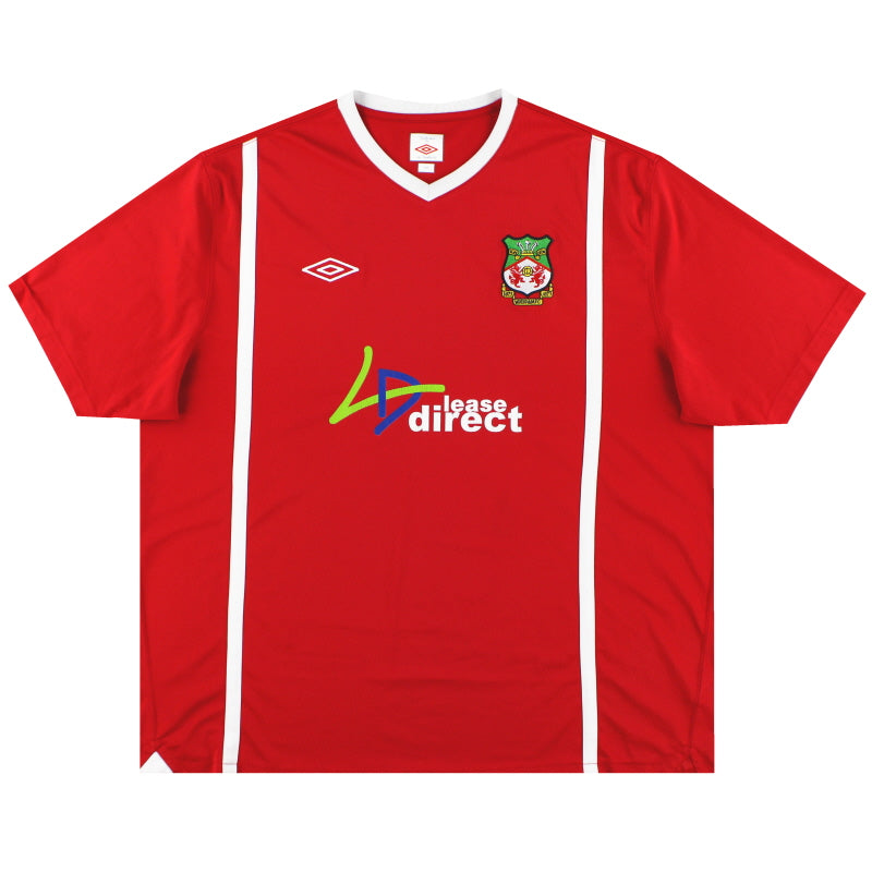 2010-11 Wrexham Umbro Heimtrikot XXXL