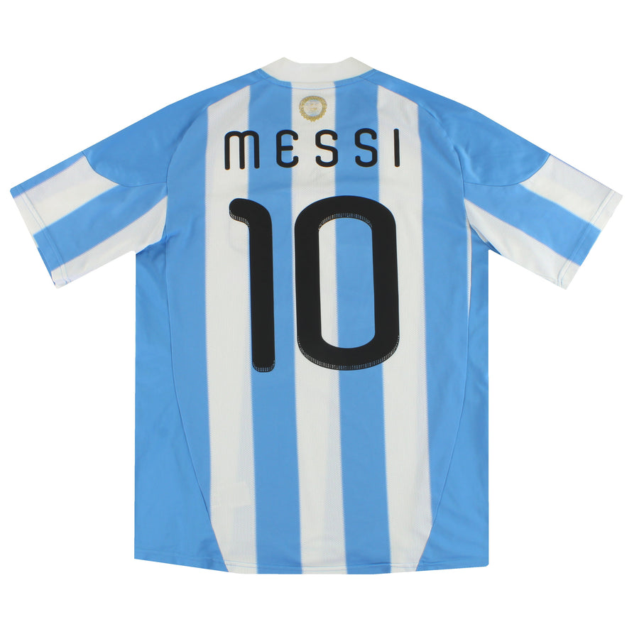 2010-11 Argentinien adidas Heimtrikot Messi #10 M