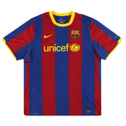 2010-11 Barcelona Nike Player Issue Heimtrikot *m. Etiketten* XXL