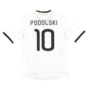 2010-11 Deutschland adidas Heimtrikot Podolski #10 L
