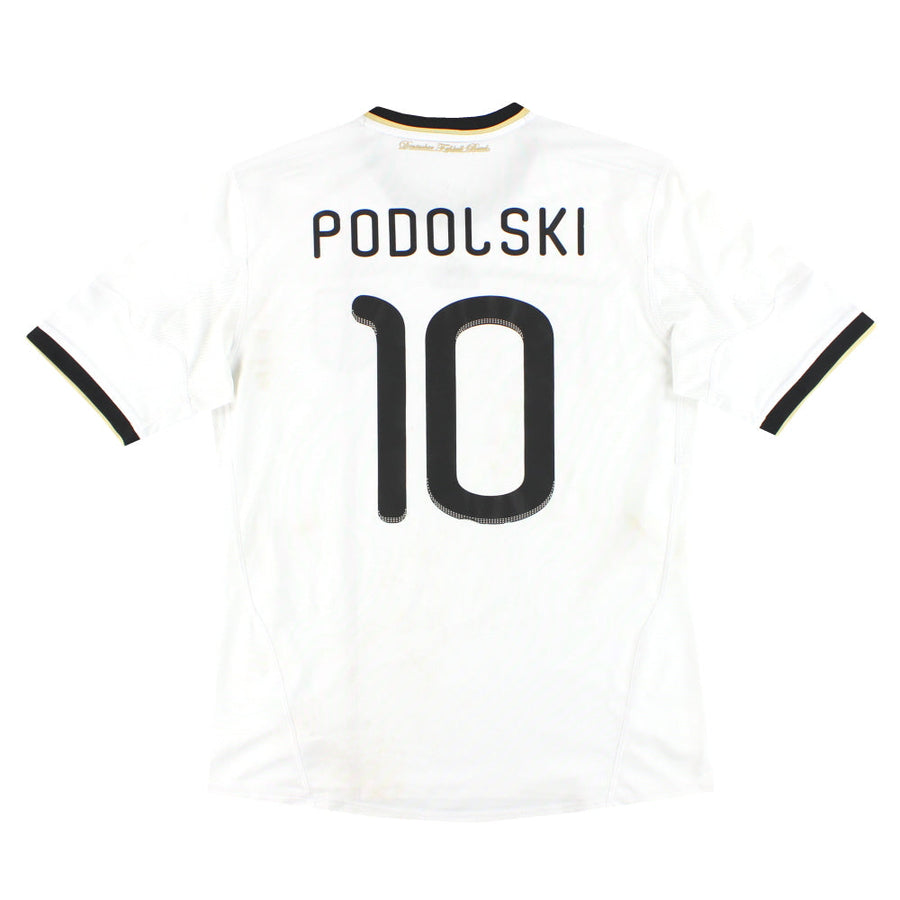 2010-11 Deutschland adidas Heimtrikot Podolski #10 L